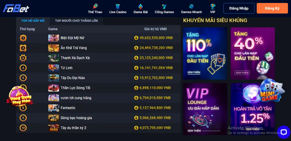 Tính năng nổi bật của mmoo88 App Casino